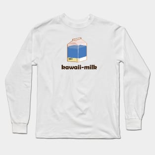 kawaii milk Long Sleeve T-Shirt